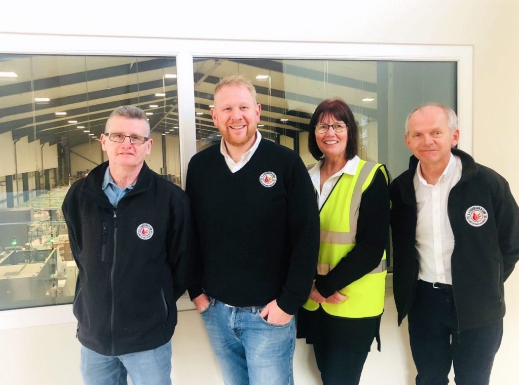 Davey Hynd, Daniel Fairburn, Yvonne Hynd and Nigel Butcher