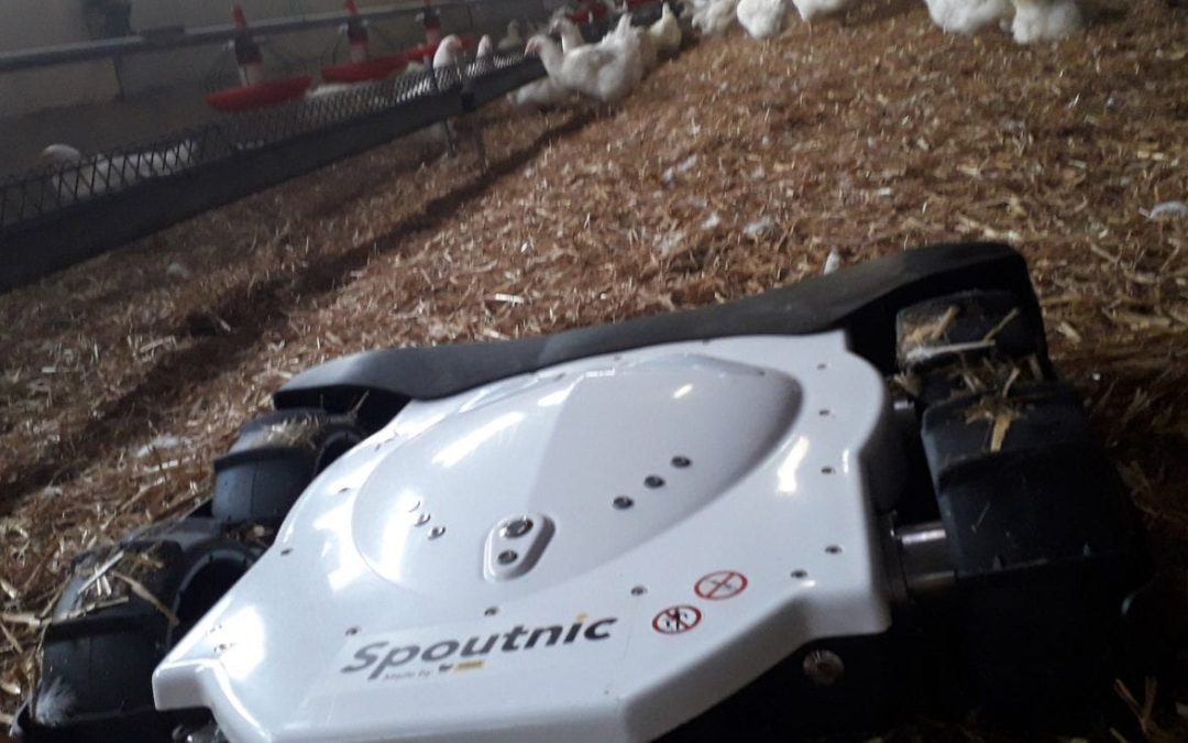 spoutnik robot in farm